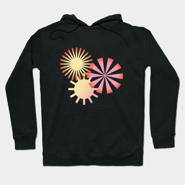 Colorful Geometric Shape Art Desgin Hoodie by GoodyL